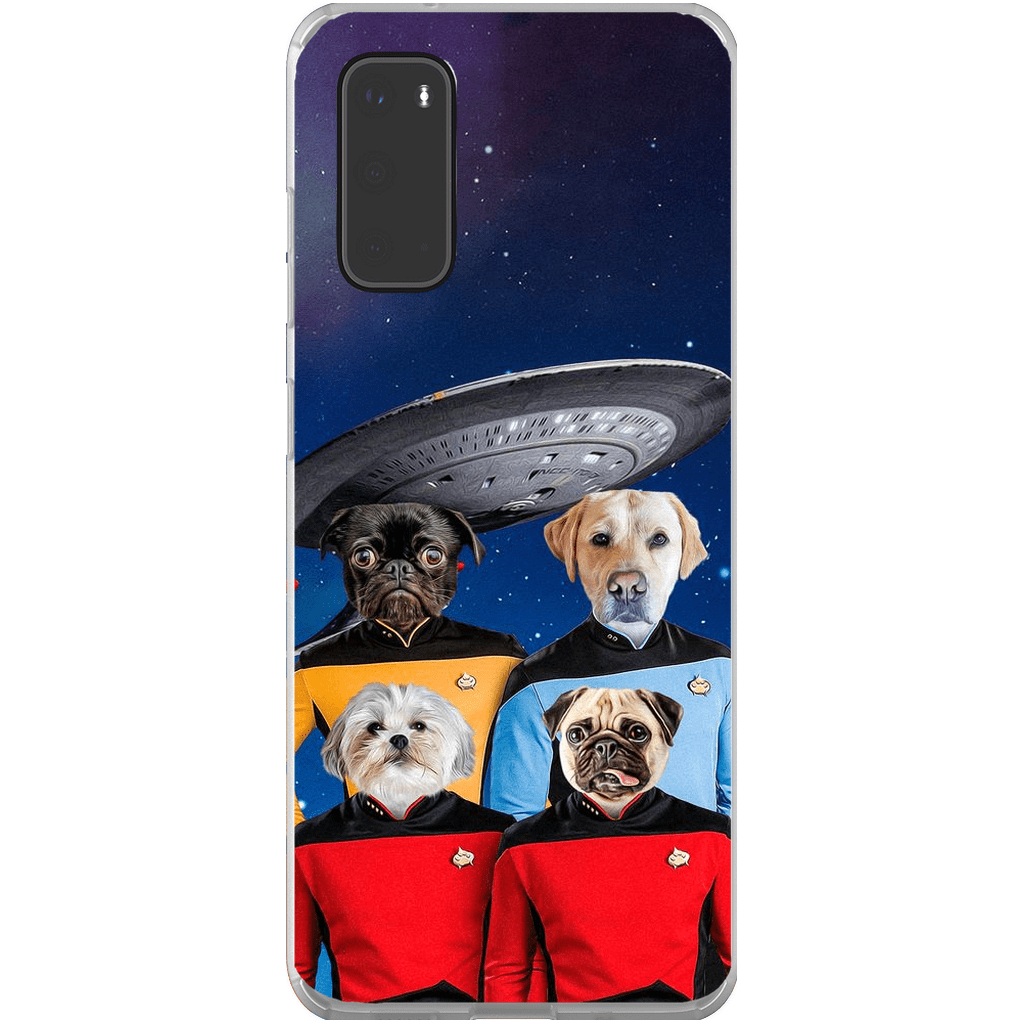 &#39;Doggo-Trek&#39; Personalized 4 Pet Phone Case