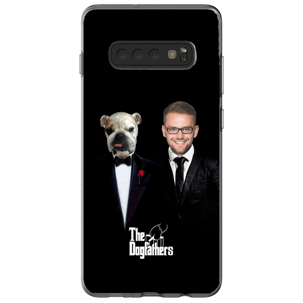 Funda personalizada para teléfono humano o mascota &#39;The Dogfathers&#39;