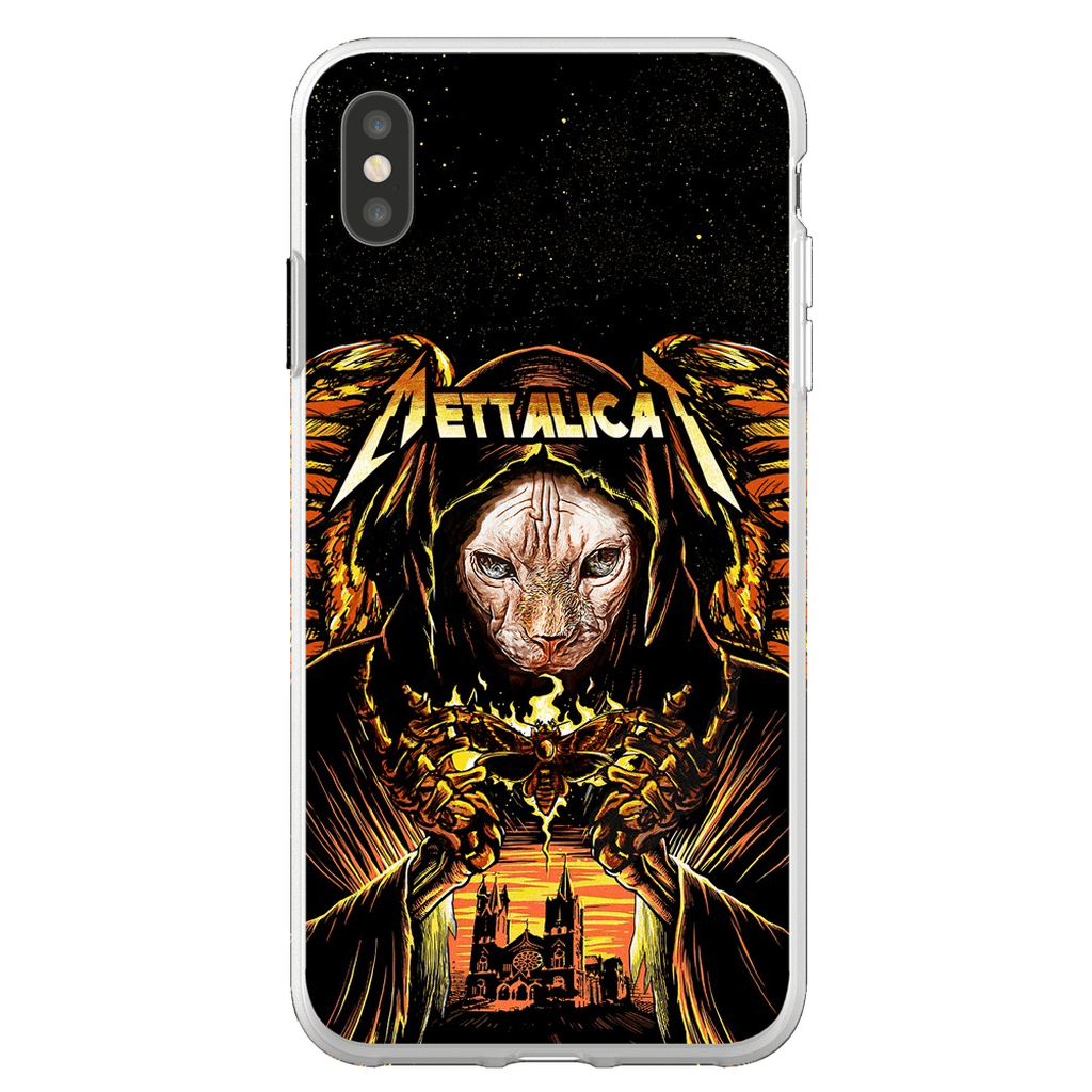 &#39;Mettalicat&#39; Personalized Phone Case