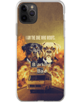 'Barking Bad' Personalized 2 Pet Phone Case