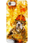 'The Firefighter' Personalized Phone Case