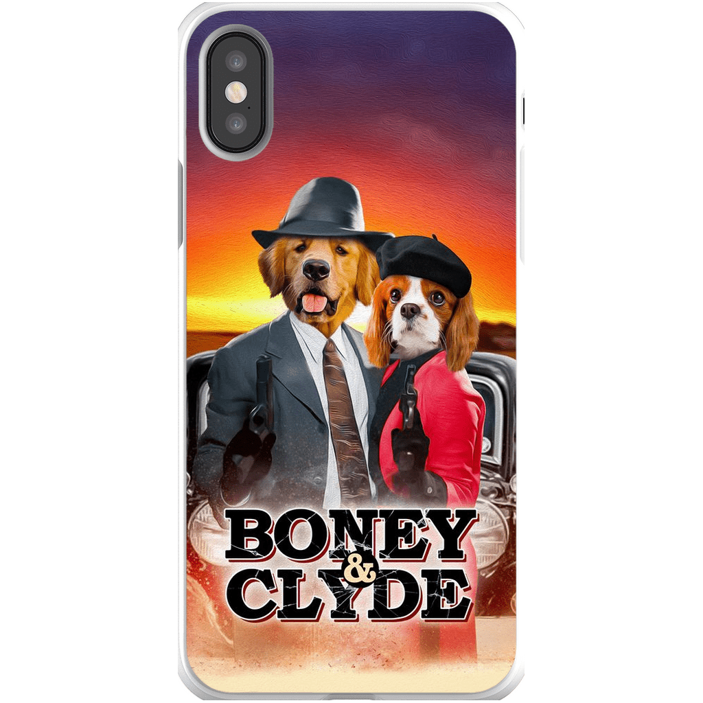 &#39;Boney and Clyde&#39; Personalized 2 Pet Phone Case