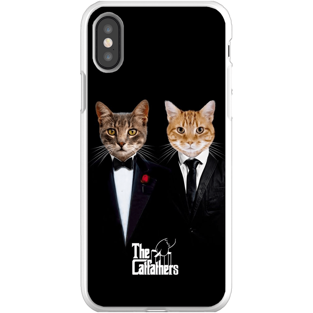 &#39;The Catfathers&#39; Personalized 2 Pet Phone Case