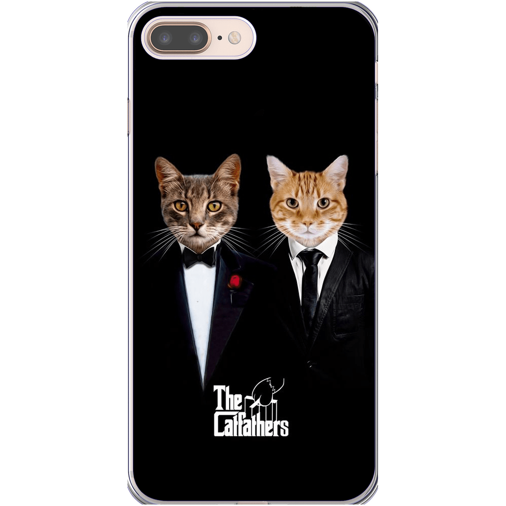 &#39;The Catfathers&#39; Personalized 2 Pet Phone Case