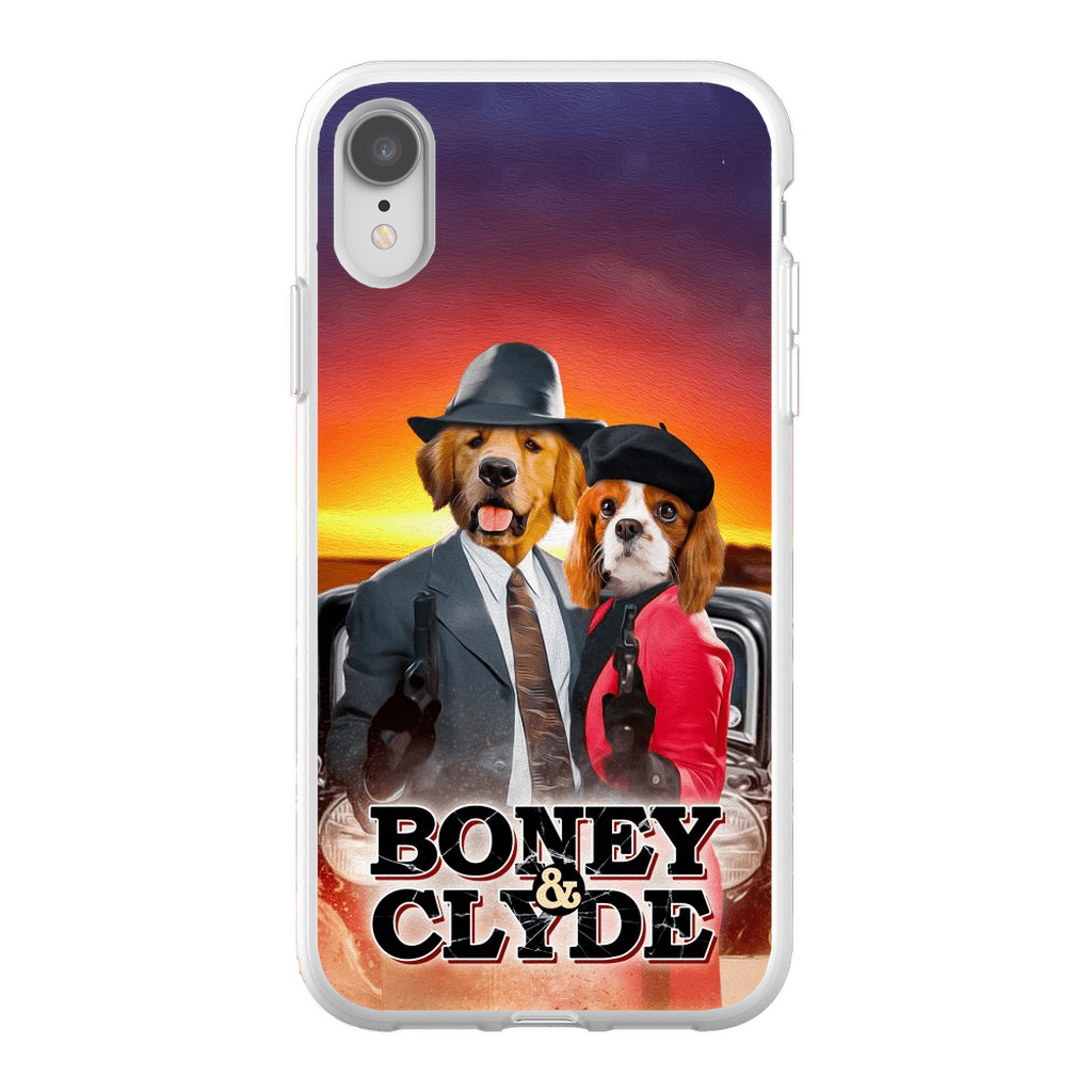 &#39;Boney and Clyde&#39; Personalized 2 Pet Phone Case