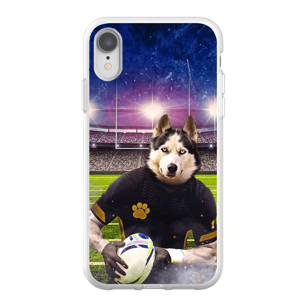 &#39;The Rugby Player&#39; Personalized Phone Case