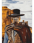 'The Good the Bad and the Furry' Personalized Pet Poster