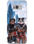 'The Viking Warriors' Personalized 2 Pet Phone Case