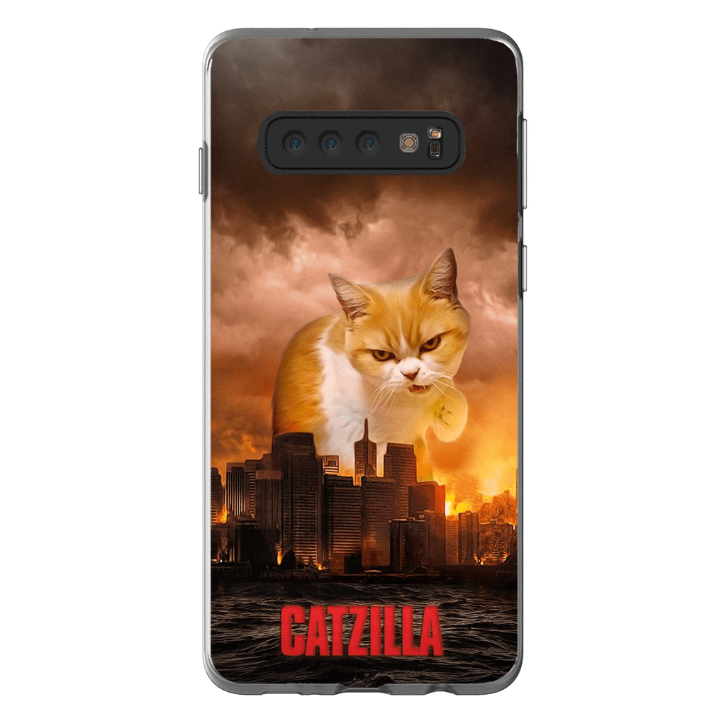 &#39;Catzilla&#39; Personalized Phone Case