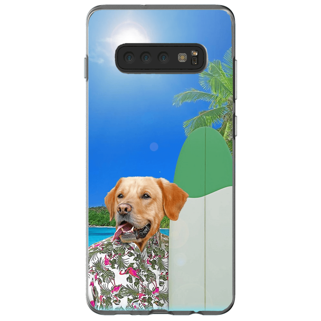 &#39;The Surfer&#39; Personalized Phone Case