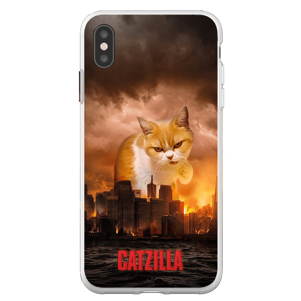 &#39;Catzilla&#39; Personalized Phone Case