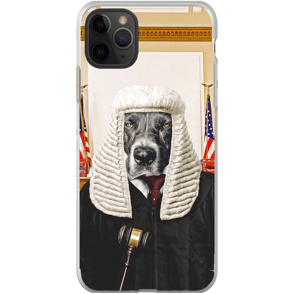 &#39;The Judge&#39; Personalized Phone Case