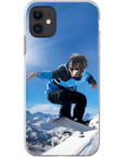 'The Snowboarder' Personalized Phone Case