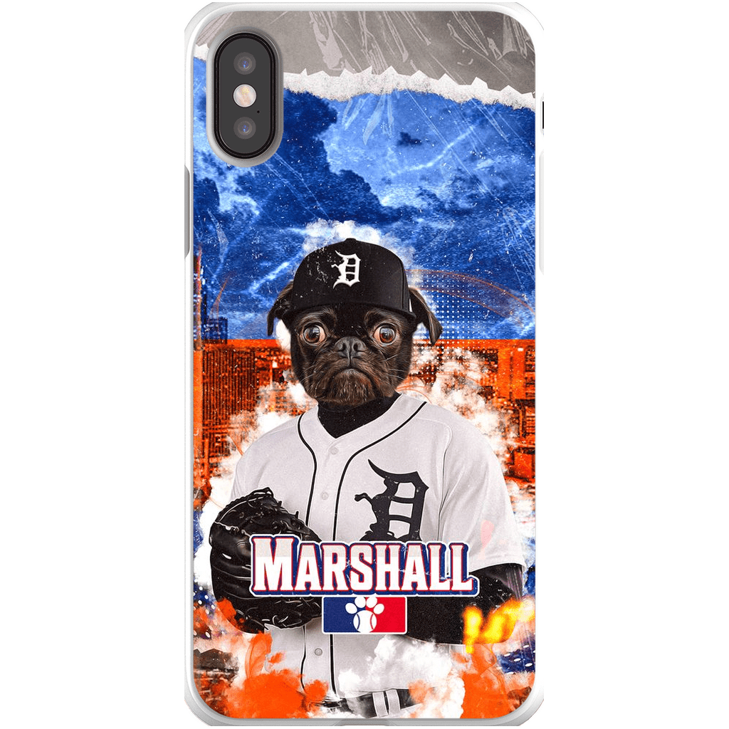 &#39;Detroit Tiger Doggos&#39; Personalized Phone Case