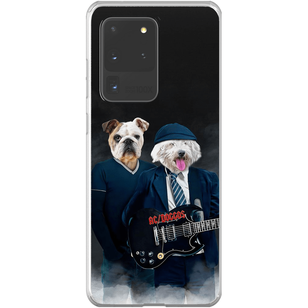 &#39;AC/Doggos&#39; Personalized 2 Pet Phone Case