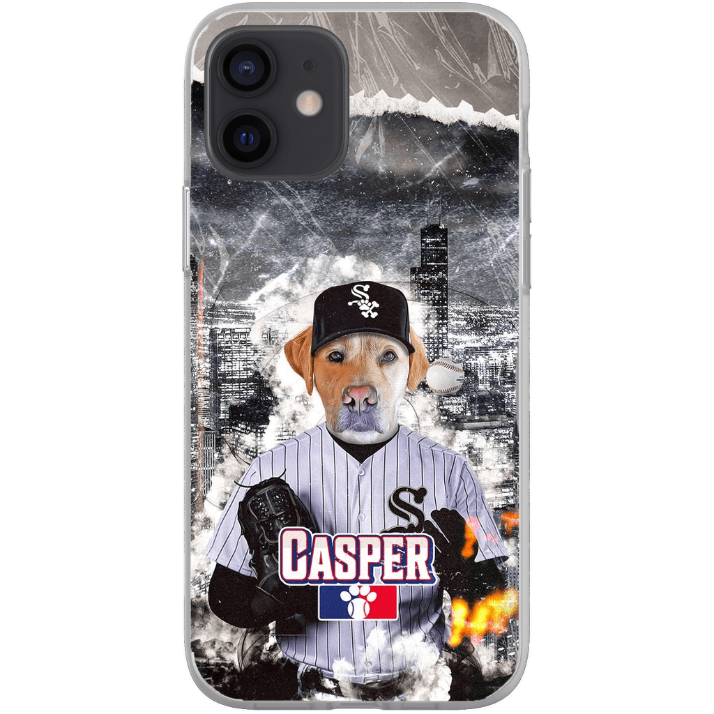 &#39;Chicago White Paws&#39; Personalized Phone Case