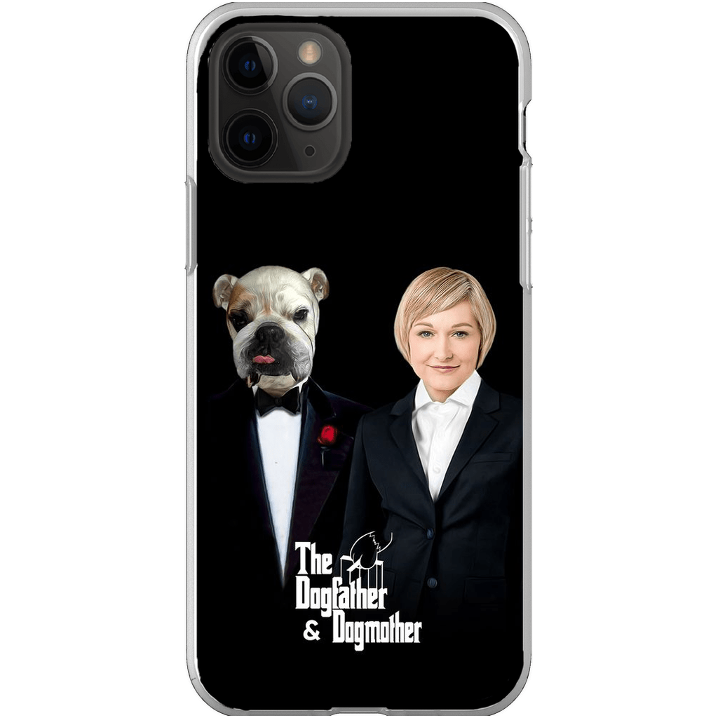 &#39;The Dogfather &amp; Dogmother&#39; Personalized Pet/Human Phone Case