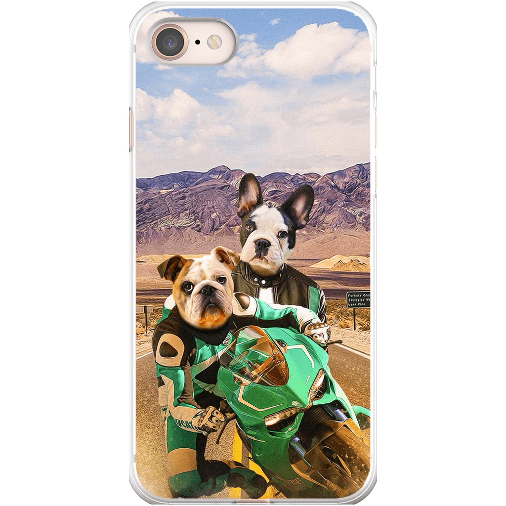 &#39;Kawadawgi Riders&#39; Personalized 2 Pet Phone Case