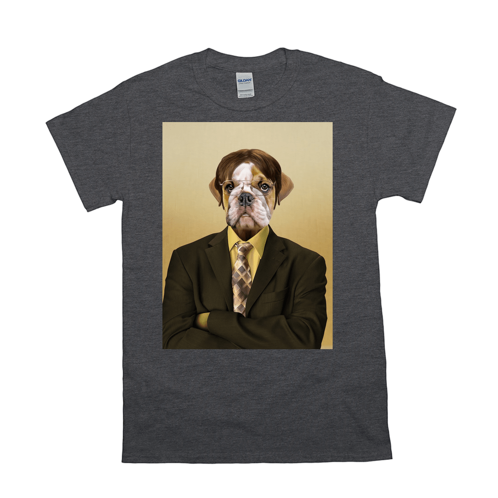 Camiseta personalizada para mascotas &#39;Dwight Woofer&#39; 