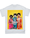 Camiseta personalizada con 3 mascotas 'The Doggo Beatles'