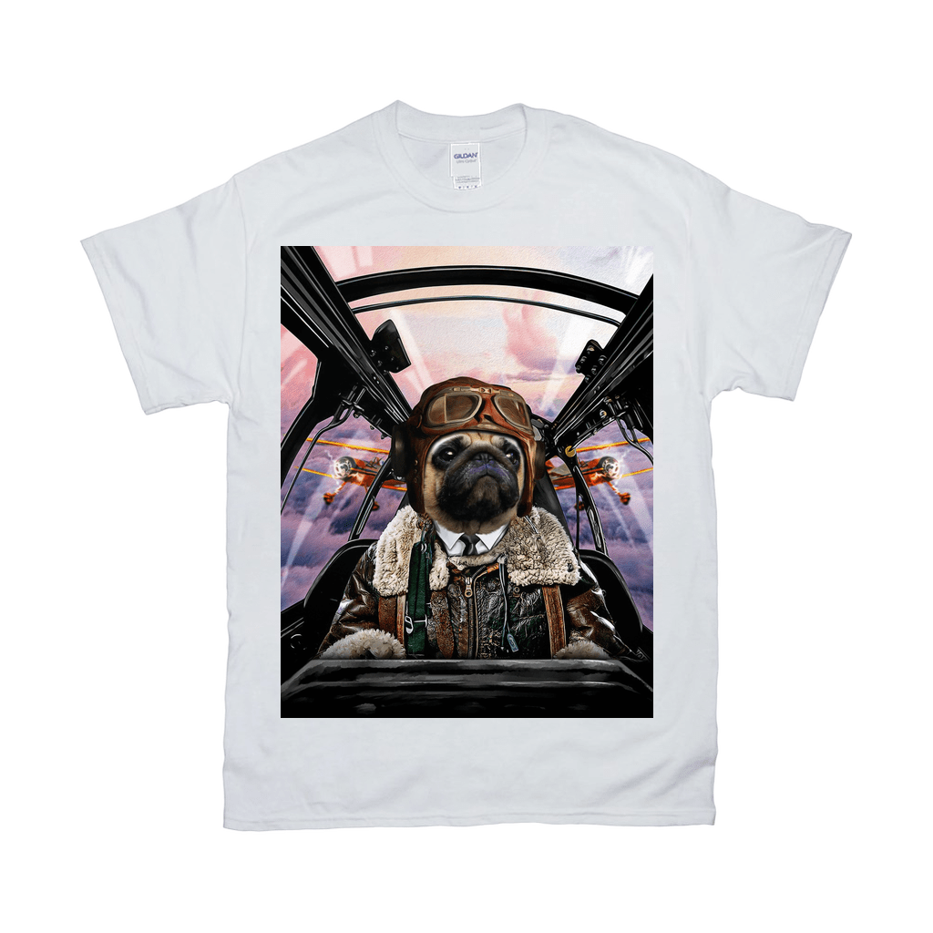 Camiseta personalizada para mascotas &#39;El Piloto&#39;