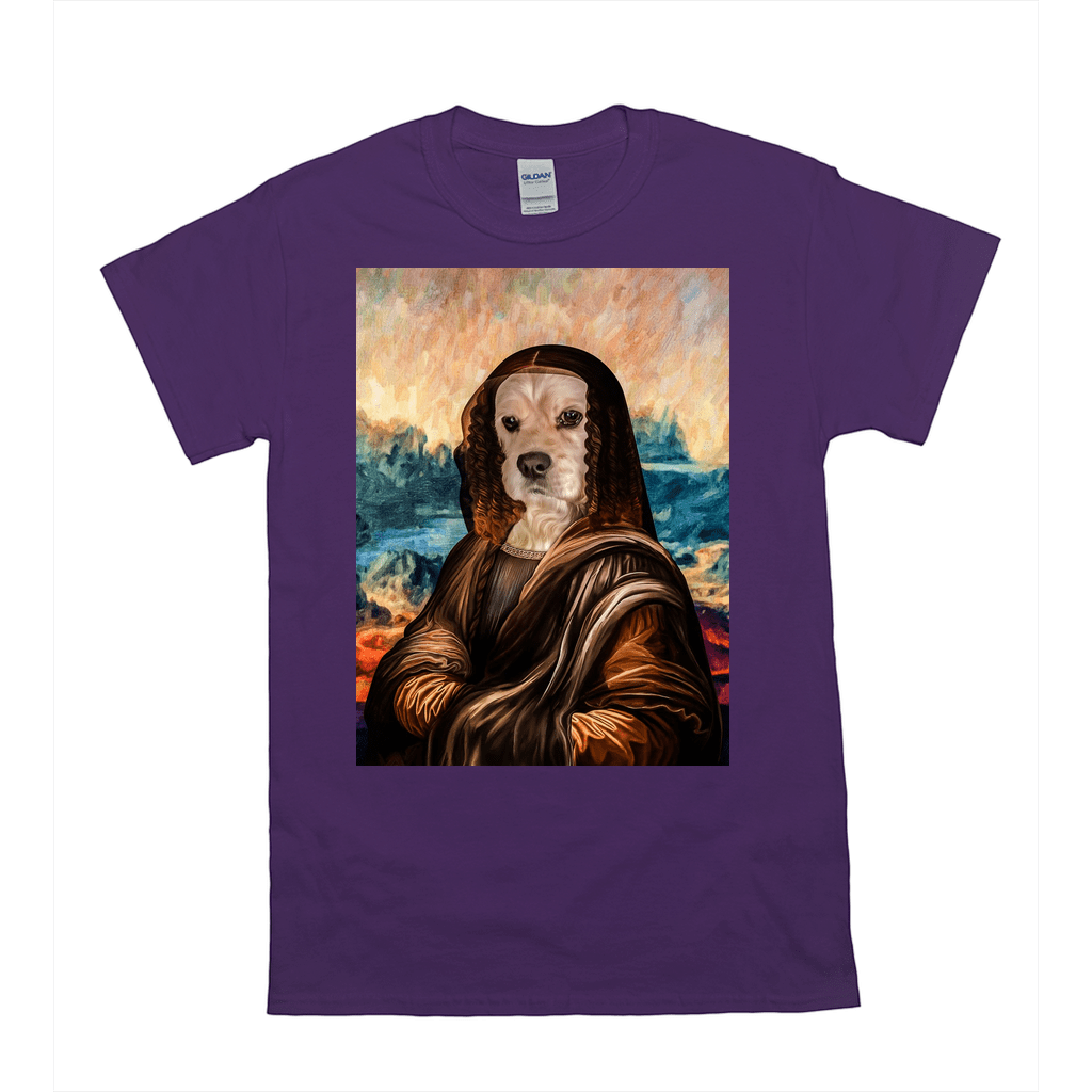 Camiseta personalizada para mascotas &#39;Dogga Lisa&#39; 