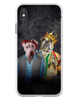 '2Paw And Notorious D.O.G.' Personalized 2 Pet Phone Case