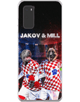 'Croatia Doggos' Personalized 2 Pet Phone Case