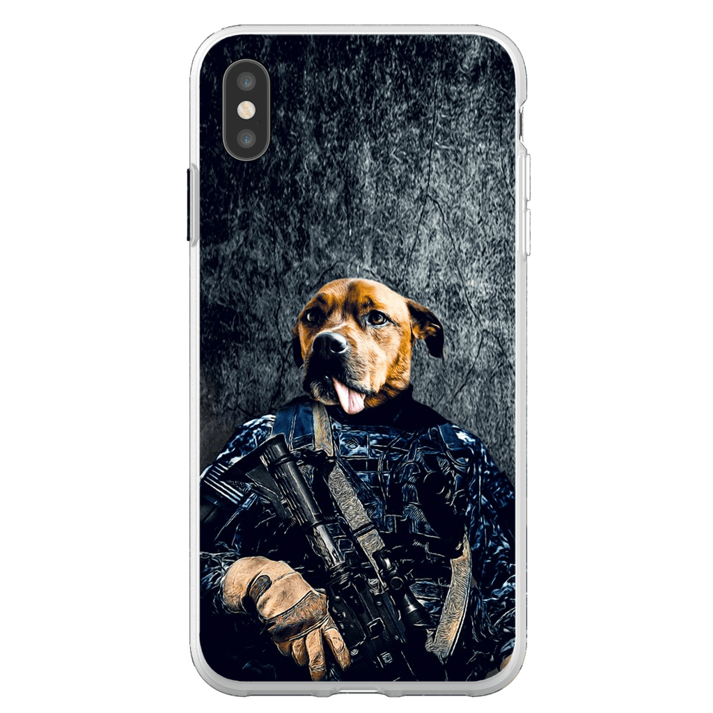 &#39;The Navy Veteran&#39; Personalized Phone Case