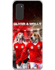 'Denmark Doggos' Personalized 2 Pet Phone Case