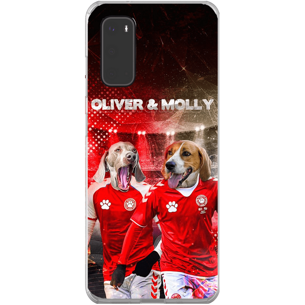 &#39;Denmark Doggos&#39; Personalized 2 Pet Phone Case