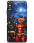 'Batdog & Flash Doggo' Personalized 2 Pet Phone Case