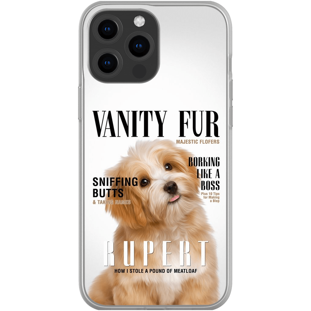 &#39;Vanity Fur&#39; Personalized Phone Case