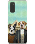 'American Pawthic' Personalized 2 Pet Phone Case