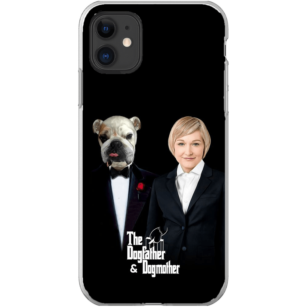 &#39;The Dogfather &amp; Dogmother&#39; Personalized Pet/Human Phone Case