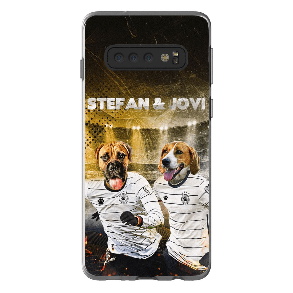 &#39;Germany Doggos&#39; Personalized 2 Pet Phone Case