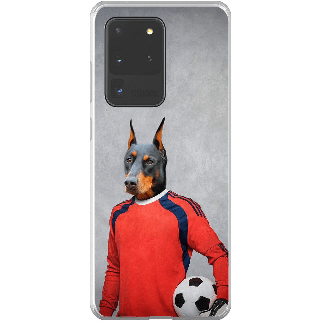 &#39;The Soccer Goalie&#39; Personalized Phone Case