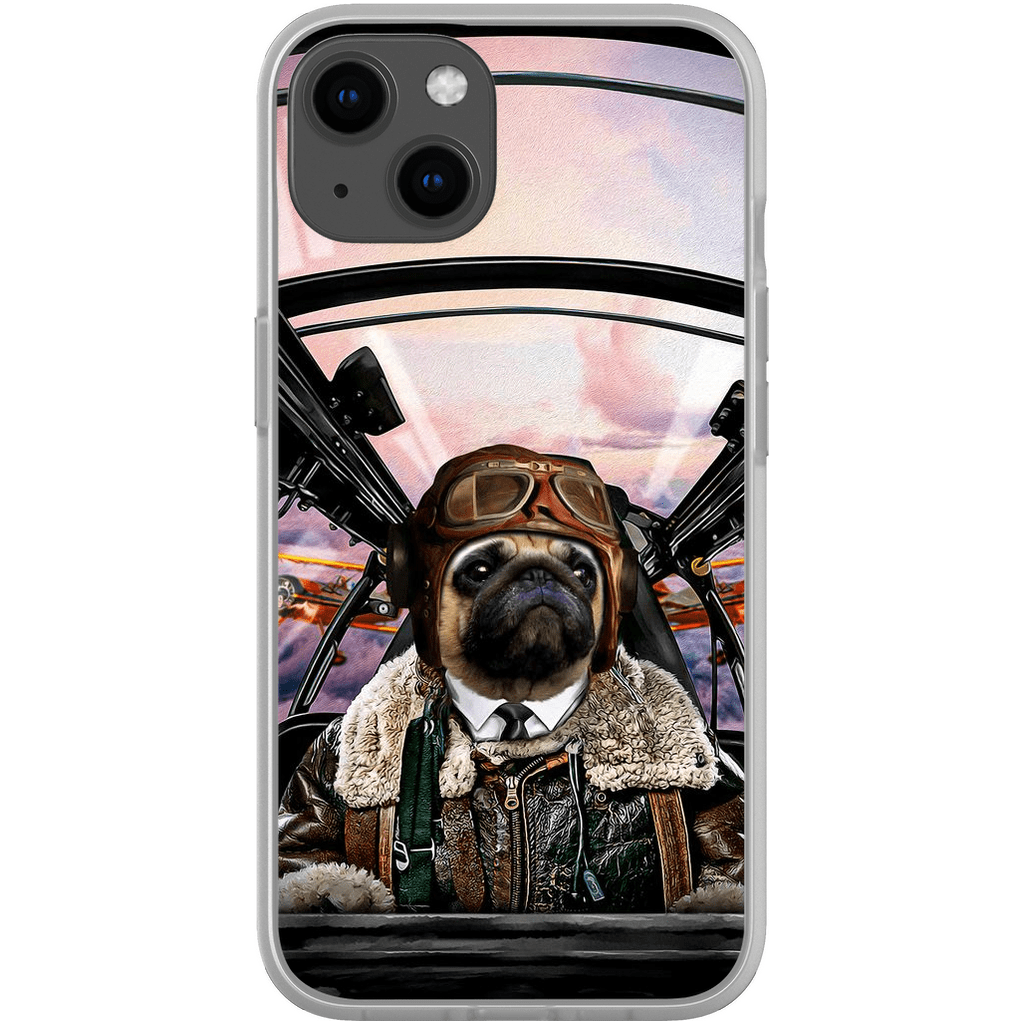 &#39;The Pilot&#39; Personalized Phone Case