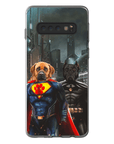 'Superdog & Batdog' Personalized 2 Pet Phone Case