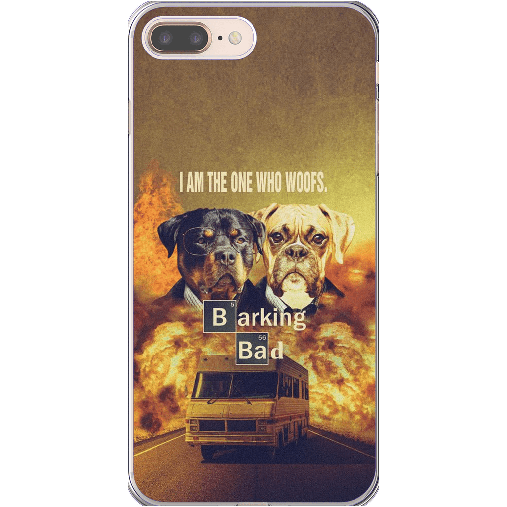 &#39;Barking Bad&#39; Personalized 2 Pet Phone Case