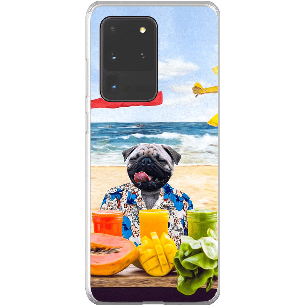 &#39;The Beach Dog&#39; Personalized Phone Case