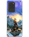 'The Retro Wolf' Personalized Phone Case