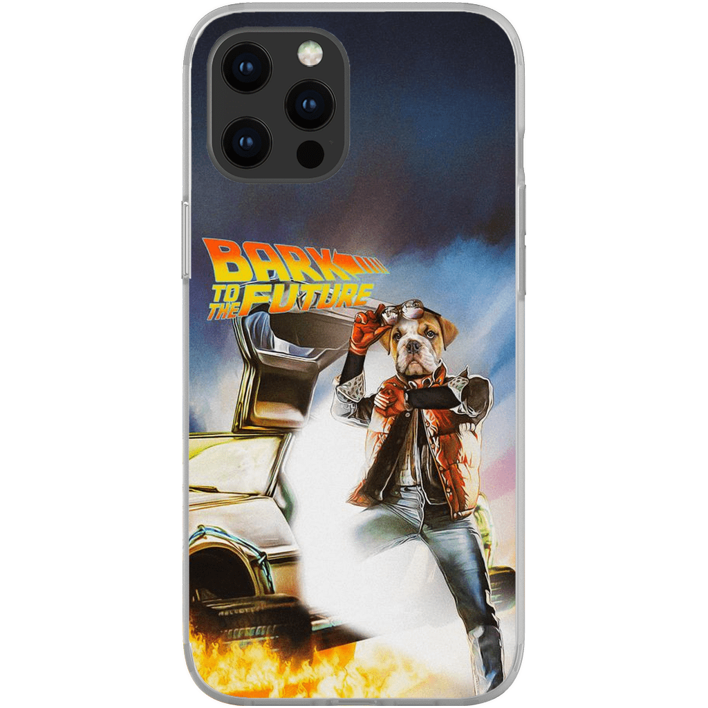 &#39;Bark to the Future&#39; Personalized Phone Case