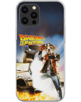 'Bark to the Future' Personalized Phone Case