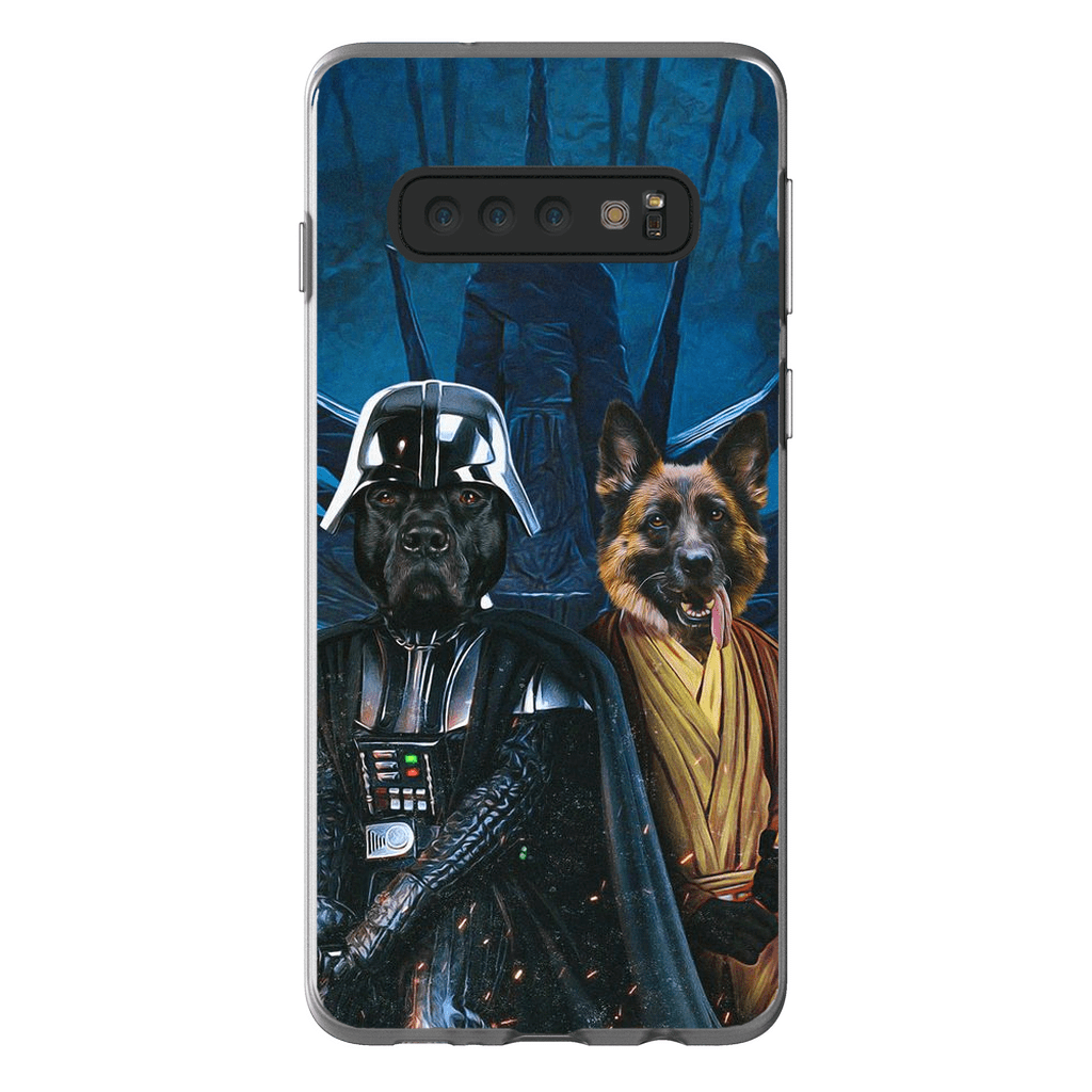 &#39;Darth Woofer &amp; Jedi-Doggo&#39; Personalized 2 Pet Phone Case