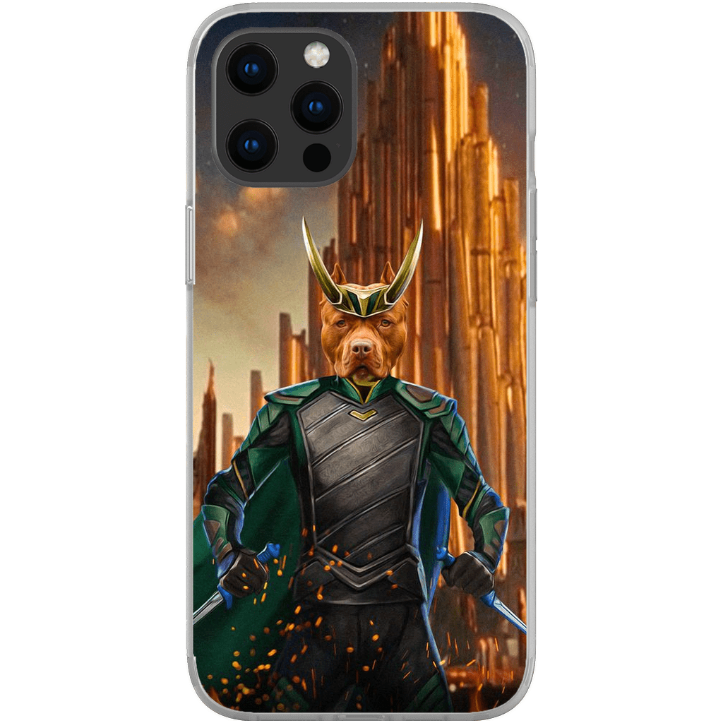 &#39;Loki Doggo&#39; Personalized Phone Case