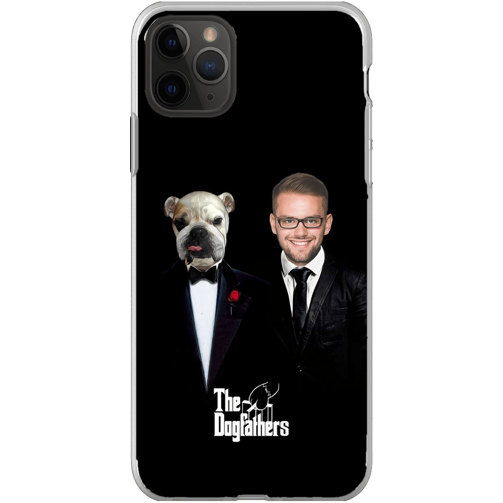 Funda personalizada para teléfono humano o mascota &#39;The Dogfathers&#39;