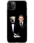 Funda personalizada para teléfono humano o mascota 'The Dogfathers'