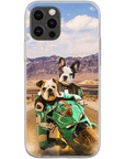 'Kawadawgi Riders' Personalized 2 Pet Phone Case