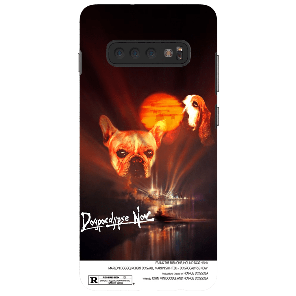 &#39;Dogpocalypse Now&#39; Personalized 2 Dog Phone Case